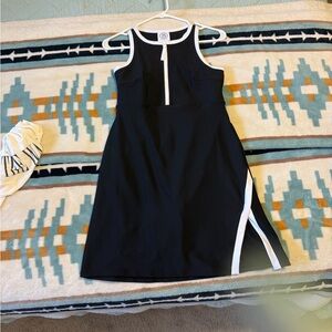 SAGE - Athletic Black and White Mini Dress NWOT